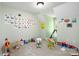 Cozy playroom with neutral walls, artwork, and ample space for creative play at 9013 Yellow Pine Ct, Waxhaw, NC 28173