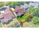 Well-maintained home with manicured lawn and fenced backyard, great for outdoor enjoyment at 1027 Feather Oak Ln, Matthews, NC 28104