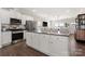 Spacious kitchen with a large island, stainless steel appliances, and an open layout perfect for entertaining at 11249 Island View Ln, Lancaster, SC 29720