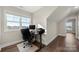 Office area with a large window and an amazing scenic view for a relaxing work environment at 11249 Island View Ln, Lancaster, SC 29720