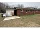 Spacious backyard with a patio area, providing ample space for outdoor enjoyment at 1203 Pamela Dr, Shelby, NC 28150