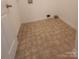An empty laundry room with tile floor at 121 Marcella Dr, Kings Mountain, NC 28086
