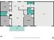 Layout shows the arrangement of rooms, including bedrooms, bathrooms, living spaces and garage at 130 Helen Dr, Statesville, NC 28625
