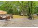 Spacious patio with stylish outdoor seating, perfect for entertaining in the serene backyard at 2009 Edgewater Dr, Charlotte, NC 28210