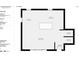 Layout of the first floor featuring a kitchen, living room, foyer, and stairways at 2009 Edgewater Dr, Charlotte, NC 28210