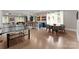 Spacious recreation room with ping pong table, wet bar, and seating area at 2915 Cutter Ct, Waxhaw, NC 28173