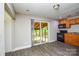 Room featuring slider to screened-in porch adjacent to kitchen at 316 Anne Ave, Waxhaw, NC 28173