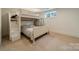 Charming bedroom with a unique bunk bed design and playful decor, perfect for or guests at 331 Anthony Cir, Charlotte, NC 28211