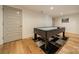 Recreational room featuring a modern billiards table for entertainment and leisure at 331 Anthony Cir, Charlotte, NC 28211