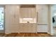 Kitchen storage with ample cabinet space and integrated refrigerator at 331 Anthony Cir, Charlotte, NC 28211