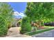 Lovely home with meticulously maintained landscaping and a charming brick driveway leading to the entrance at 809 Verney Ln, Charlotte, NC 28226