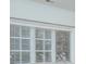 The window has white blinds at 809 Verney Ln, Charlotte, NC 28226