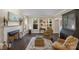 Living room with fireplace and chair seating area at 8400 Prince Valiant Dr, Waxhaw, NC 28173