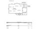 Detailed floor plan showing the layout of the home, including bedrooms, kitchen, and living room at 908 Mcgowan Rd, Shelby, NC 28150