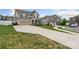 Residential street with homes in close proximity at 108 Wrangler Dr, Mooresville, NC 28115