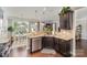 Well-equipped kitchen with a breakfast nook and views of the backyard at 11014 Aspen Ridge Nw Ln, Concord, NC 28027