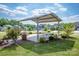 Neighborhood gazebo and picnic tables, perfect for outdoor entertaining at 112 Tanner Loop, Troutman, NC 28166