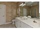 Bathroom featuring a double vanity, walk-in shower, and soaking tub for a spa-like experience at 1142 Ardwyck Pl # 5, Rock Hill, SC 29730