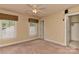 Bright bedroom with a ceiling fan and a window at 1142 Ardwyck Pl # 5, Rock Hill, SC 29730