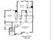 Schematic floor plan of the home's second story including bedroom and bonus room dimensions at 1142 Ardwyck Pl # 5, Rock Hill, SC 29730