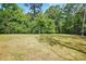 Expansive backyard with lush greenery, offering ample space for outdoor activities and serene relaxation at 115 Forestcliff Ne Ct, Concord, NC 28025