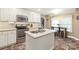 Bright kitchen featuring stainless steel appliances, quartz countertops, and a breakfast nook at 1542 Crowders Woods Dr, Gastonia, NC 28052
