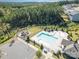 A large community pool and playground provide a relaxing atmosphere at 16134 Kelby Cv, Charlotte, NC 28278