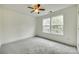 Bedroom with carpet, ceiling fan, and double windows at 1835 Montague Rd, Clover, SC 29710