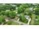 Aerial view of the property highlighting its lush surroundings, well-maintained landscaping, and serene neighborhood at 324 Autumn Dr, Harrisburg, NC 28075