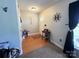Cozy foyer featuring wood flooring, decorative accents, and ample natural light at 3300 Luke Ct, Monroe, NC 28112
