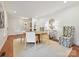 Dining area with elegant decor and a view of the kitchen and multiple access points at 3610 Mill Pond Rd, Charlotte, NC 28226