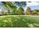 Expansive backyard with a well-maintained lawn and mature trees at 415 Princeton Dr, Salisbury, NC 28144
