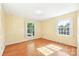 Sunny bedroom with gleaming hardwood floors and plenty of natural light at 415 Princeton Dr, Salisbury, NC 28144