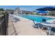 A community pool and lounge area offers residents a perfect spot for relaxation and social gatherings at 424 Preston Rd, Mooresville, NC 28117