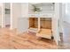 Custom kitchen cabinetry features drawers and shelving, offering both style and functionality to the modern home at 424 Preston Rd, Mooresville, NC 28117