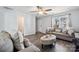 Comfortable living room features hardwood floors, neutral walls, and cozy seating, creating an inviting space at 509 Ellingsworth Ln, Charlotte, NC 28214