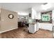 Open kitchen and dining area featuring modern appliances and ample counter space at 522 Kittiewake Ln, Clover, SC 29710