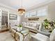 Bright sitting area with ample natural light, neutral décor, and comfortable seating arrangement at 601 Dorothy Dr, Charlotte, NC 28203