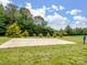 A concrete parking pad in a lush green field ready for RV or Boat storage and parking at 895 Furnace Rd, Iron Station, NC 28080