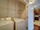 Small laundry room with a view of a kitchen at 1000 E Woodlawn Rd # 402, Charlotte, NC 28209