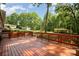 Expansive wooden deck with railing, offering ample space for outdoor enjoyment at 118 Spicewood Cir, Troutman, NC 28166
