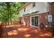 Large wooden deck with siding glass door, perfect for outdoor entertaining at 118 Spicewood Cir, Troutman, NC 28166