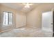 Bedroom featuring a window, a double door closet and neutral carpet, providing a comfortable and private space at 173 Greenridge Rd, Lake Wylie, SC 29710