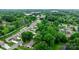 Lush aerial view of the community showcases the beautiful, tree-lined neighborhood and the charming homes at 1735 15Th Street Ne Pl, Hickory, NC 28601