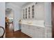 Elegant butler's pantry features custom cabinets, ample counter space, and refined details throughout at 2309 Ethan Way, Weddington, NC 28104