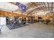 Spacious barn gym features exercise equipment at 2489 Highway 161 S Hwy, York, SC 29745