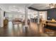 Open concept living area featuring a comfortable sofa and hardwood floors at 2489 Highway 161 S Hwy, York, SC 29745