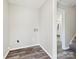 The laundry room has connections for a washer and dryer at 2544 Cedarwild Rd, Charlotte, NC 28212