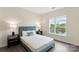 Well-lit bedroom featuring large windows and stylish decor, creating a serene and inviting space to rest at 3630 N Davidson St # 3301, Charlotte, NC 28205