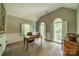 Cozy office space with natural light and built-in features at 4033 Weddington Manor Ct, Matthews, NC 28104